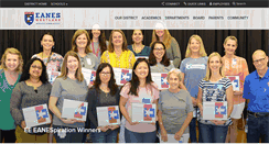 Desktop Screenshot of eanesisd.net